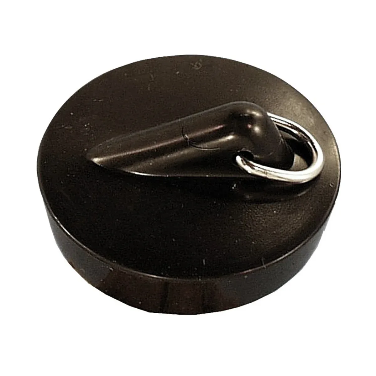 Wastafelstop, Zwarte Rubber 45,5 mm