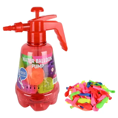 Water Balloons + Pump