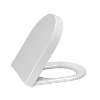 Toilet Seat Elegance Soft Close Quick Release White 0402