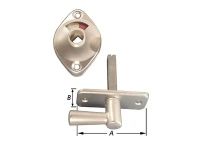 Toilet Lock Fitting