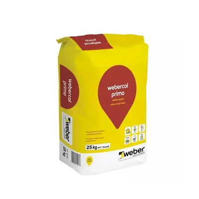 Weber Col Primo White (Pe) 25 kg 1.2t Pal 2