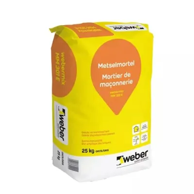 Mortier de Maçonnerie Weber Mix 25 kg 2
