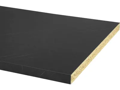 Worktop Black Marble 64x304x3.8cm
