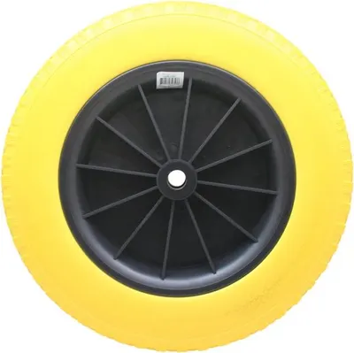Wiel + Band Kruiwagen Pu 4.00-8 Ø 392 mm 1