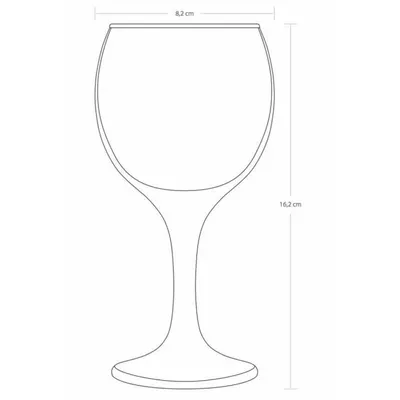 Verres À Vin Bistro 6pcs 3