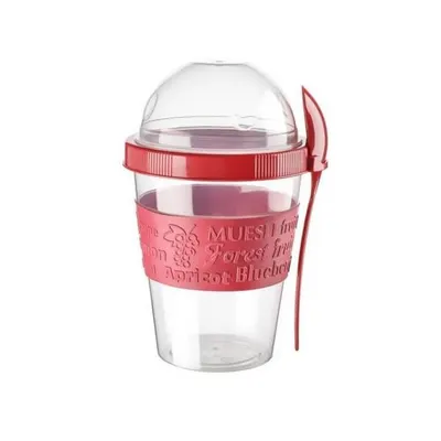 Yoghurtbeker met Lepel 600 ml