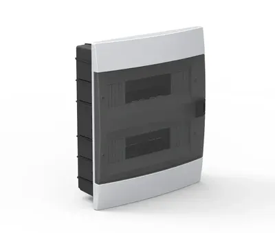 Zekering Kast 24 Modules Wit Inbouw