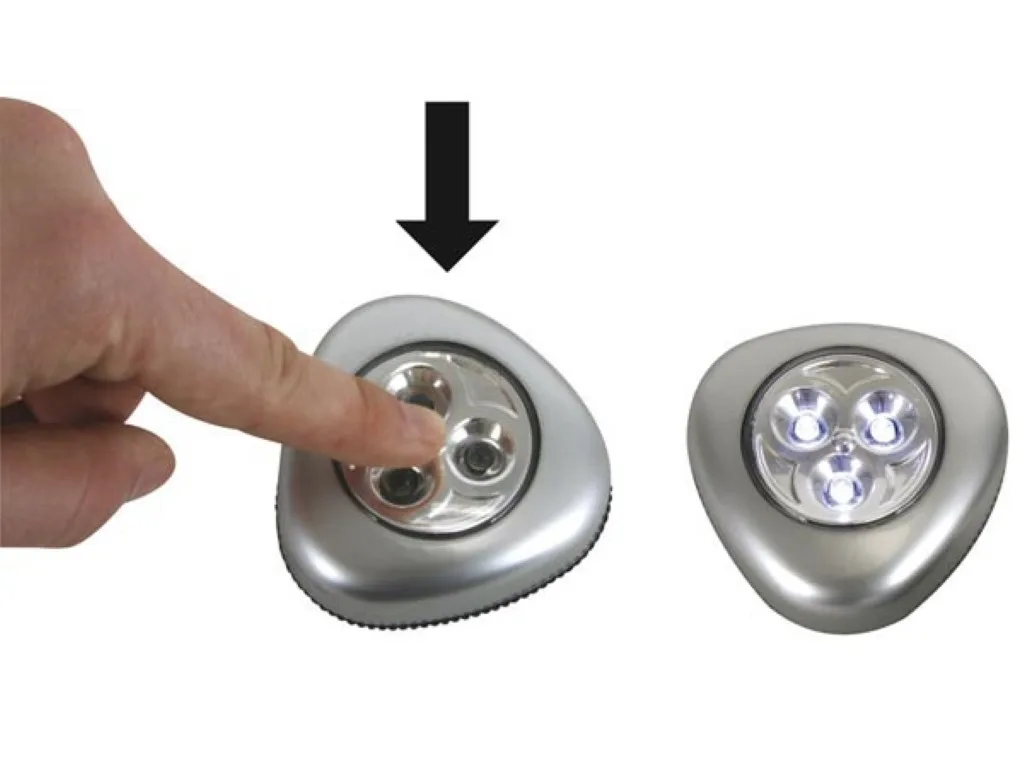 Zelfklevende Lampen 3 Stuk op Batterij 1