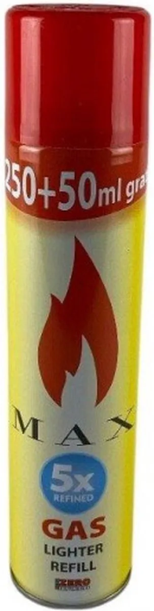 Zero Aanstekergas 250 ml 1